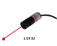 LS132@波长（nm）:650/635
输出功率（mw）:1－10
输出形式:点
可调焦距
尺寸（�L）:Ф14 x 45